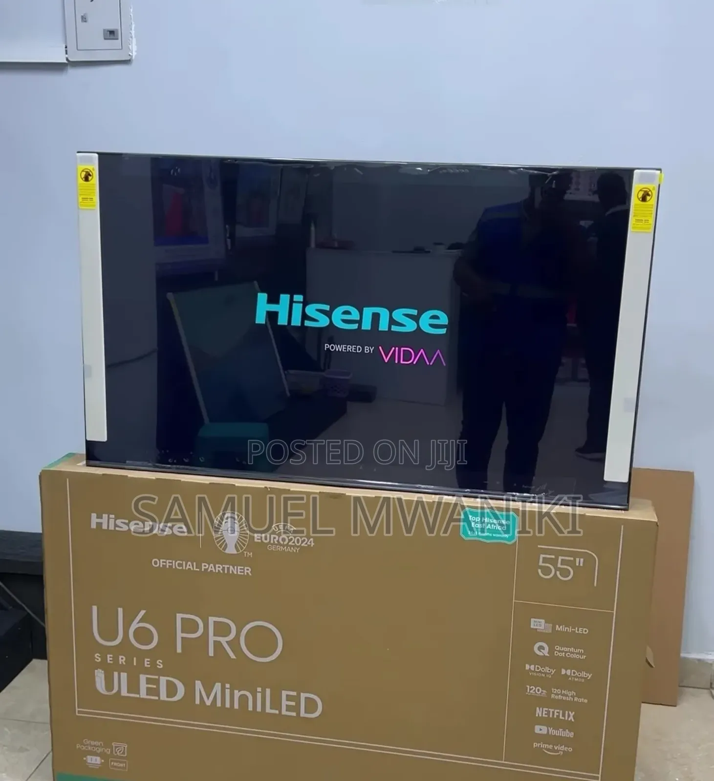 Hisense 55" Uled Pro Mini-Led Tv 55u6n
New Model 2024