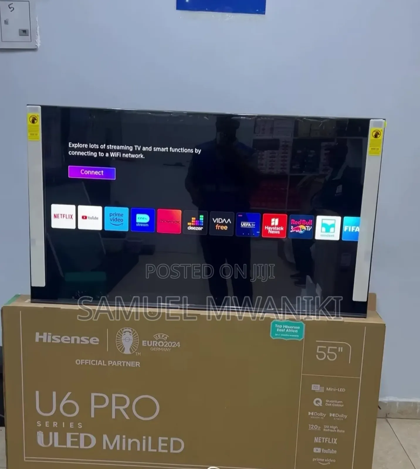 Hisense 55" Uled Pro Mini-Led Tv 55u6n
New Model 2024