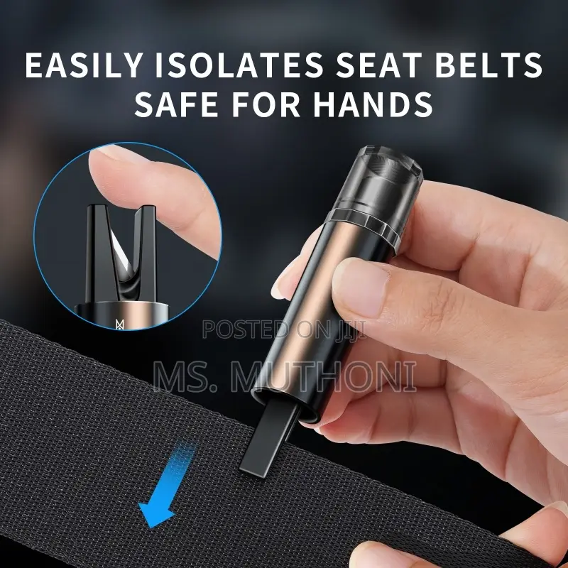 Car Emergency Rescue Kit 2 in 1 Car Lifesaving Hammer