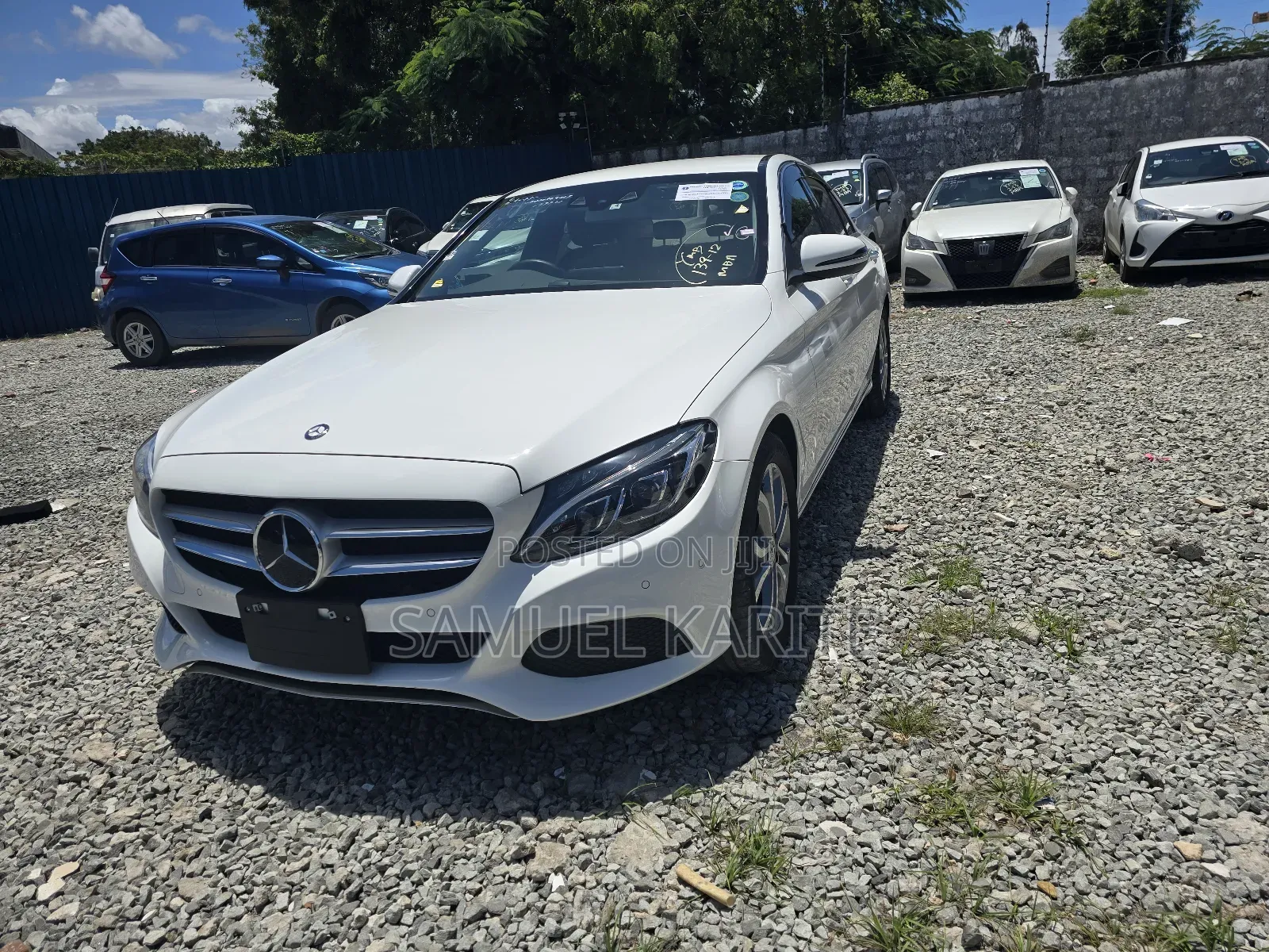 Mercedes-Benz C200 2018 White