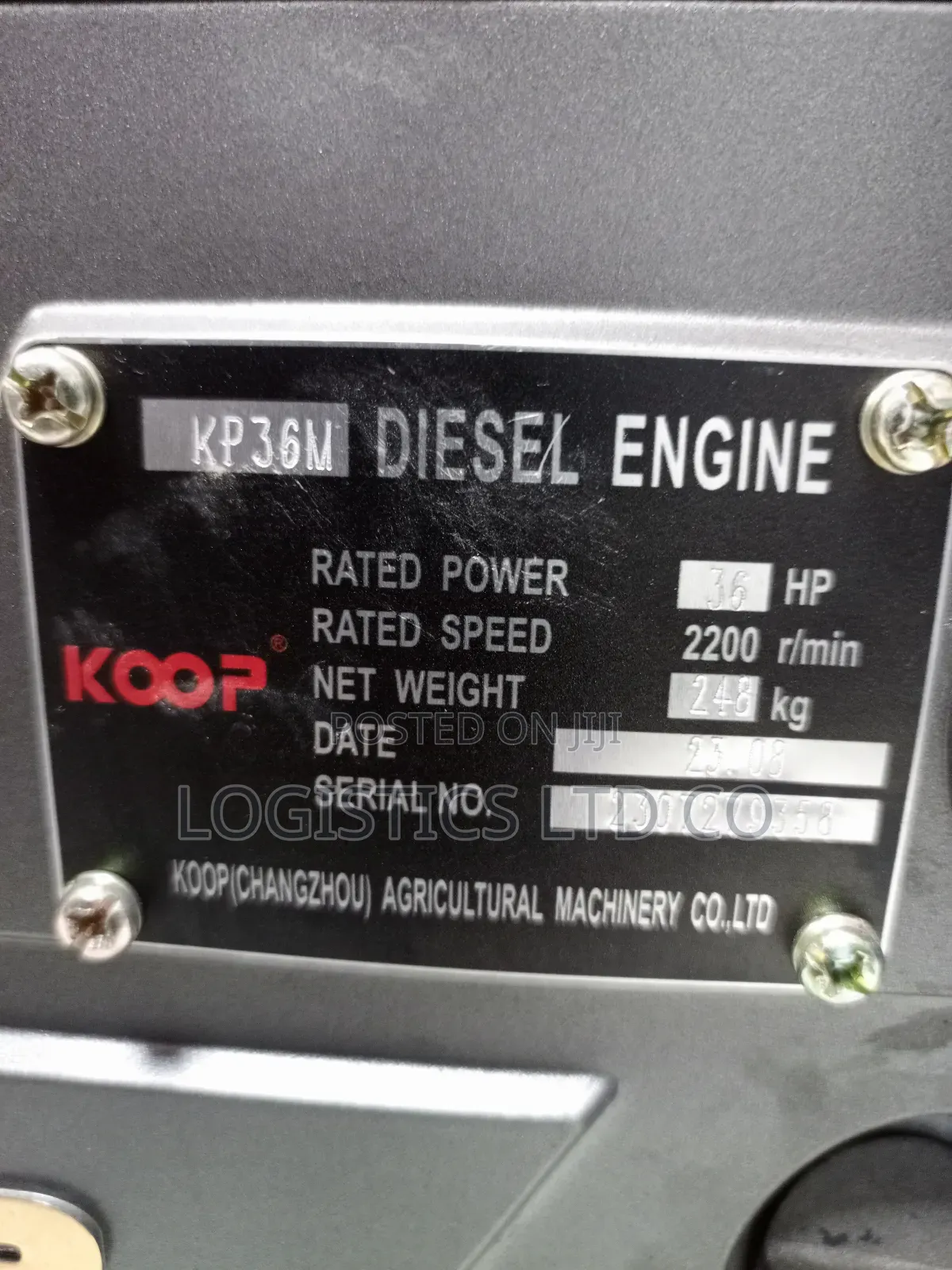 Koop Water Cooled 25kva Diesel 3 Phase With Inbuilt ATS