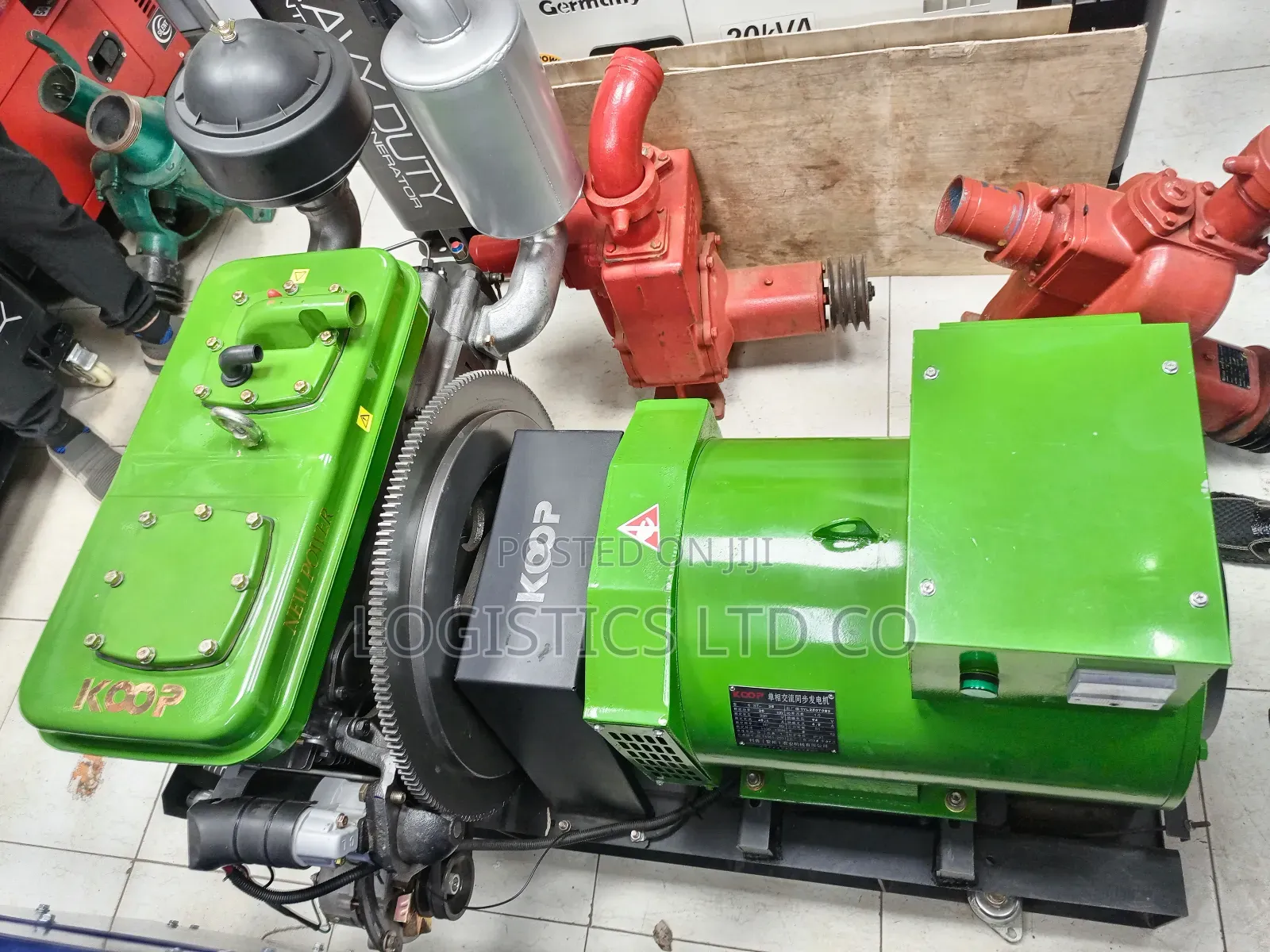 Koop Water Cooled 25kva Diesel 3 Phase With Inbuilt ATS
