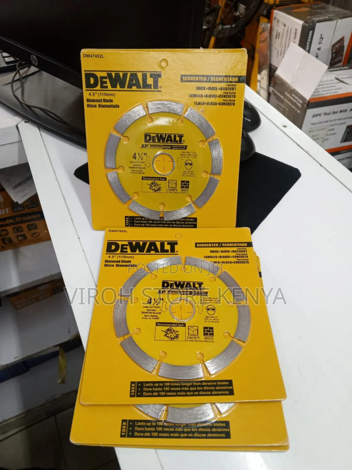 Dewalk Diamond Blade 4.5" Inches