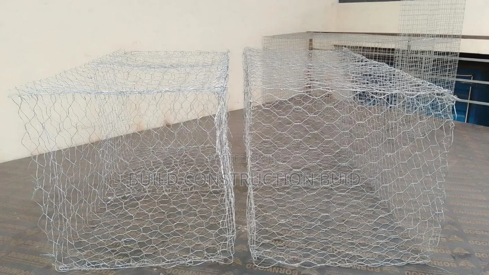 2×1×1 Gabion Boxes 2.4 Wire Diameter.