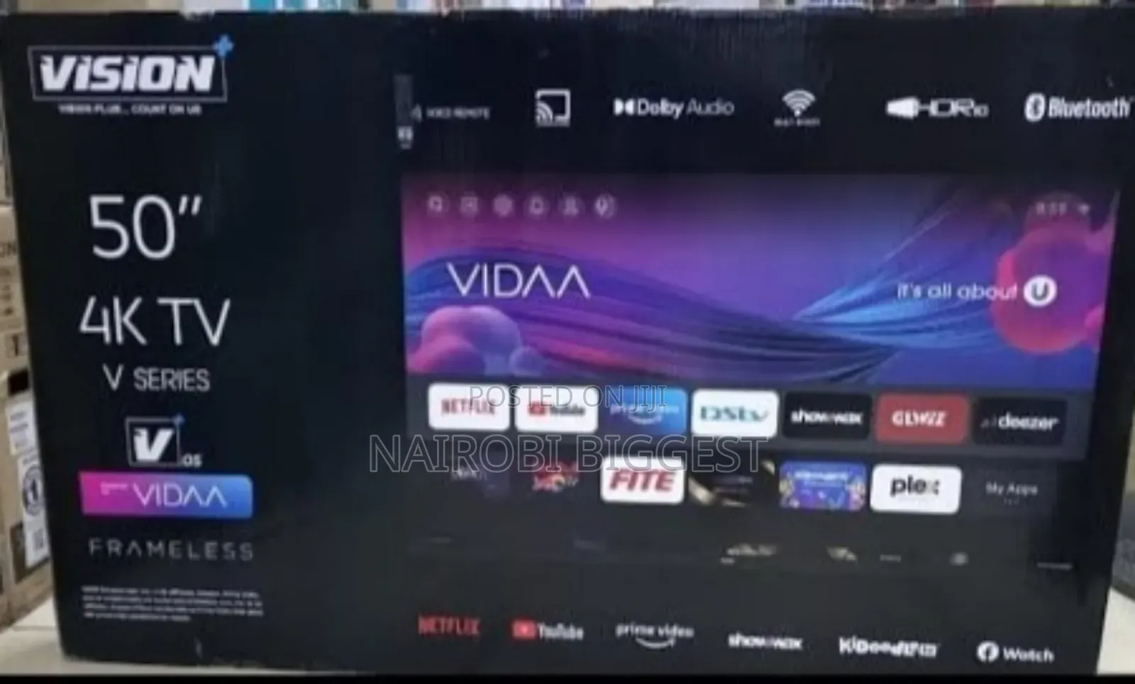 Vision 50" Tv Frameless Vidaa