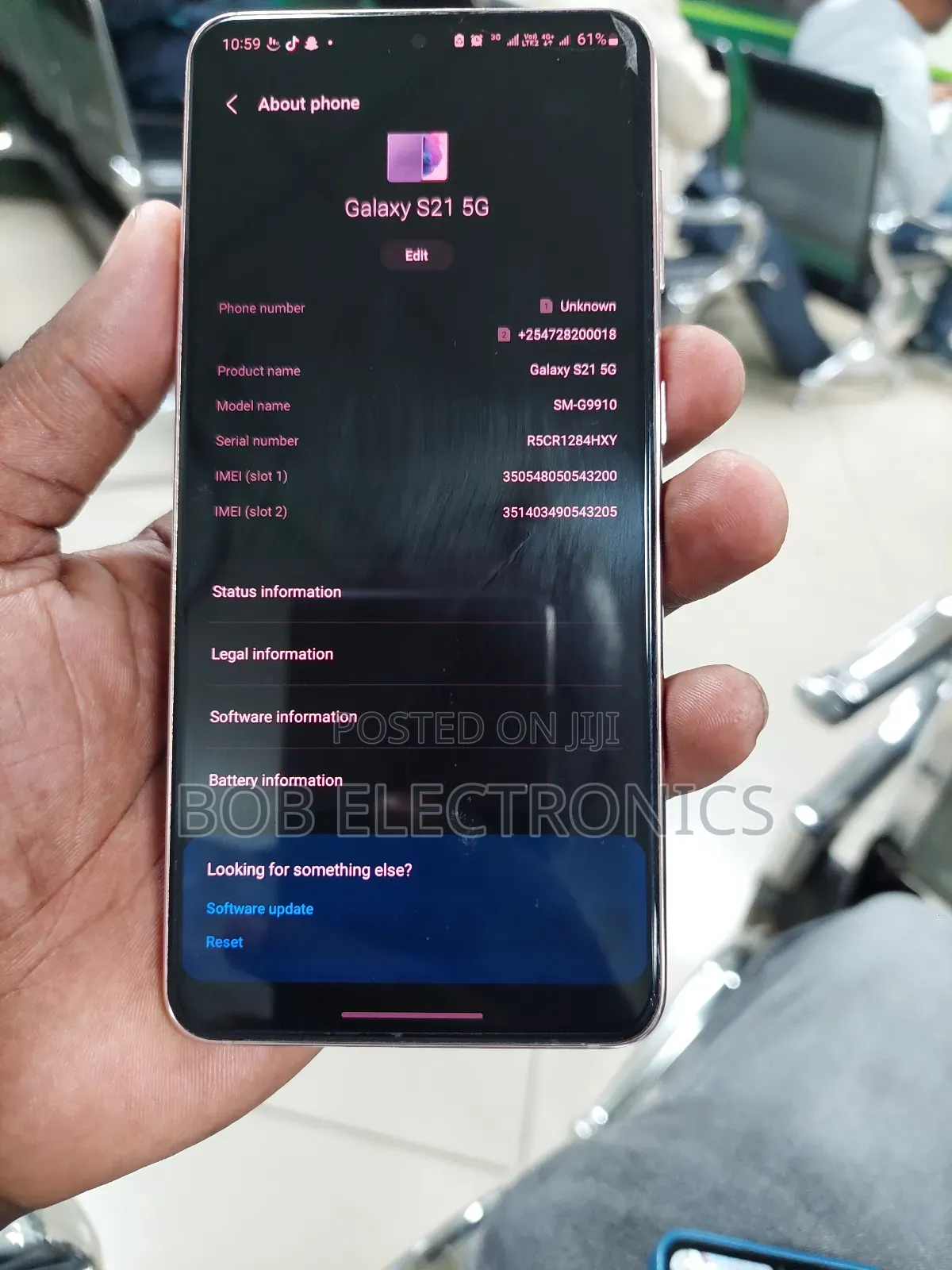 Samsung Galaxy S21 Ultra 5G 256 GB Blue