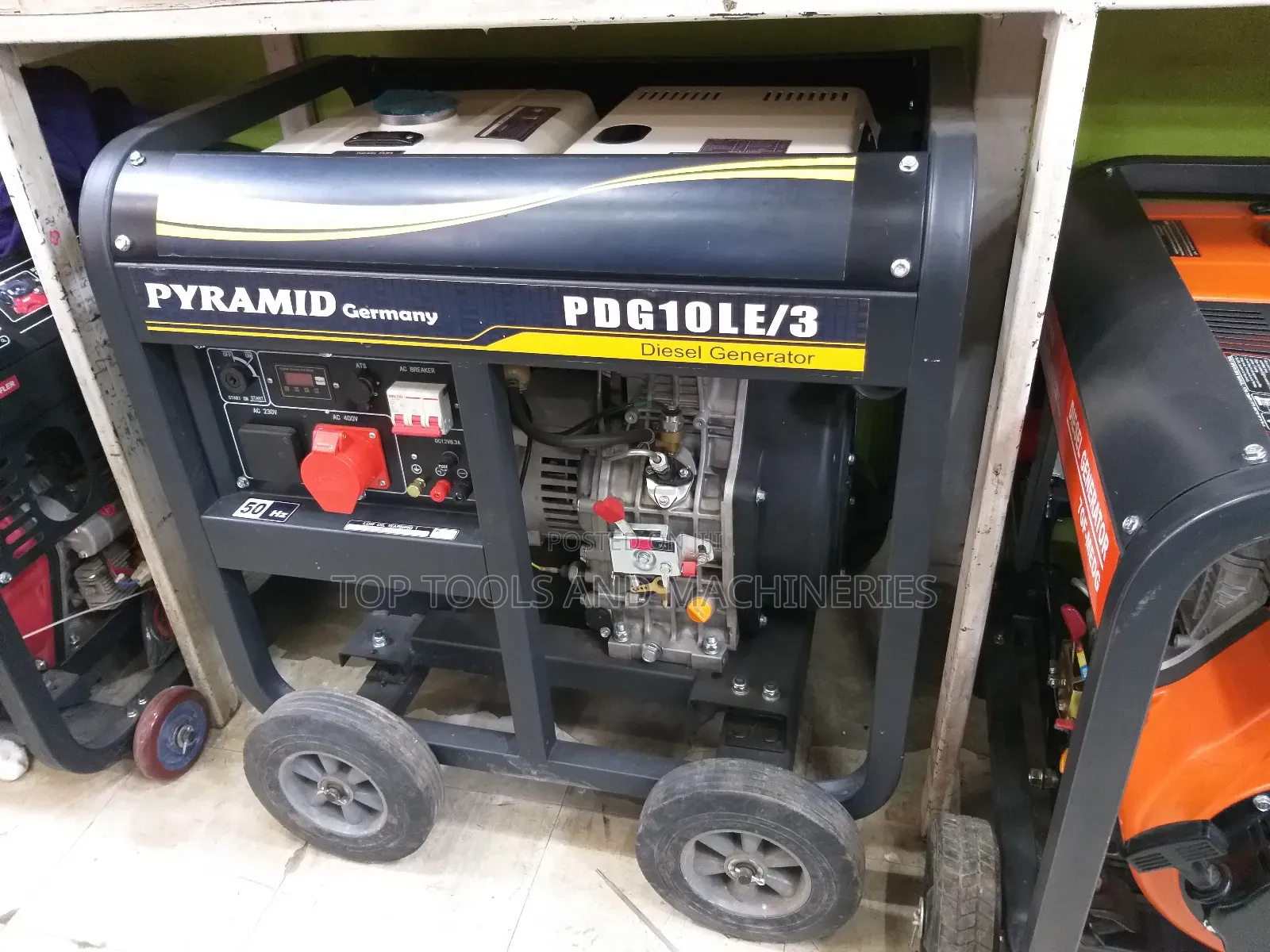 Pyramid Germany 10kva 3 Phase Open DIESEL Generator