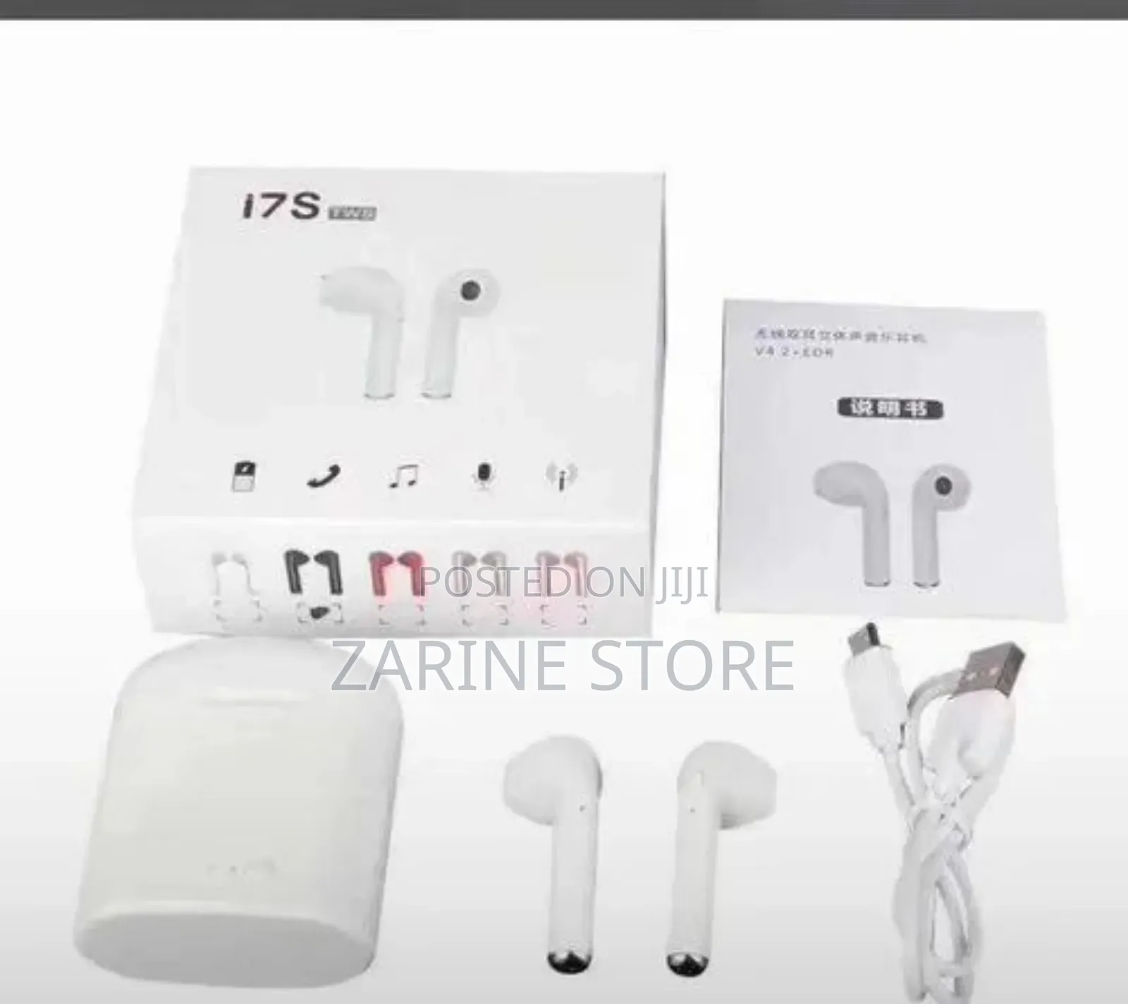 I7s TWS Earpods Easier Bluetooth Connectivity, Clear Music