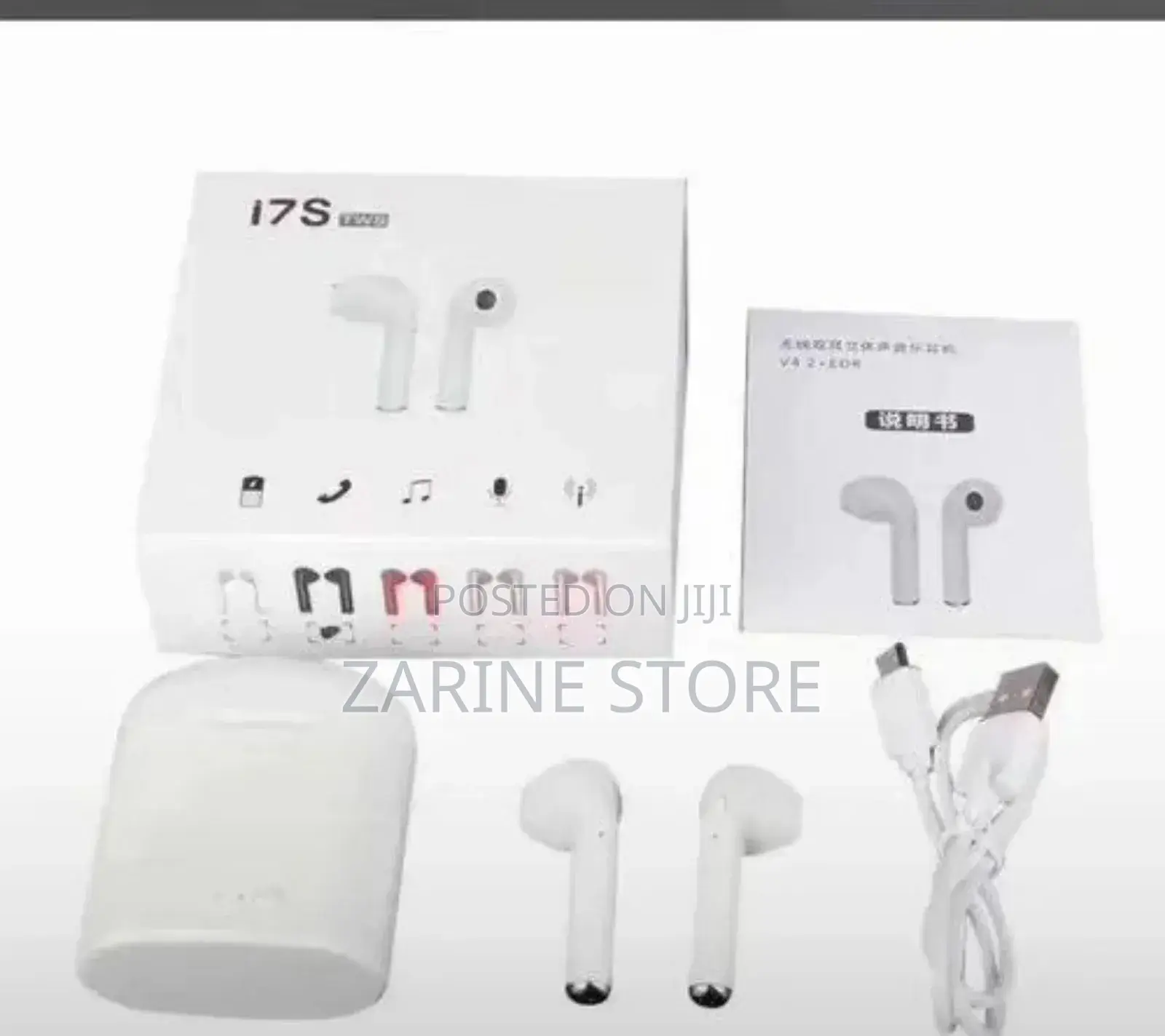 I7s TWS Earpods Easier Bluetooth Connectivity, Clear Music