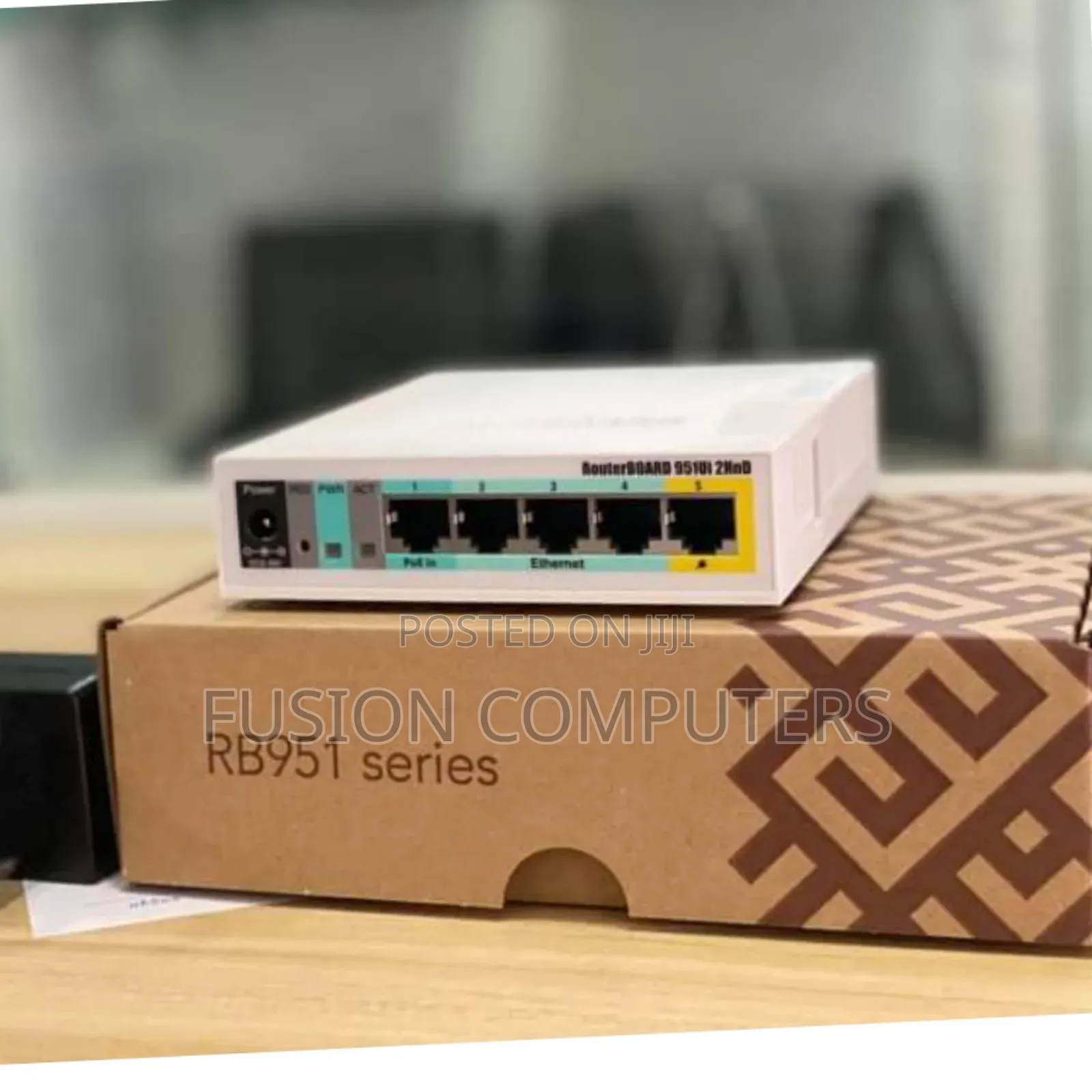 Mikrotik RB951UI-2HND Wireless Access Point.