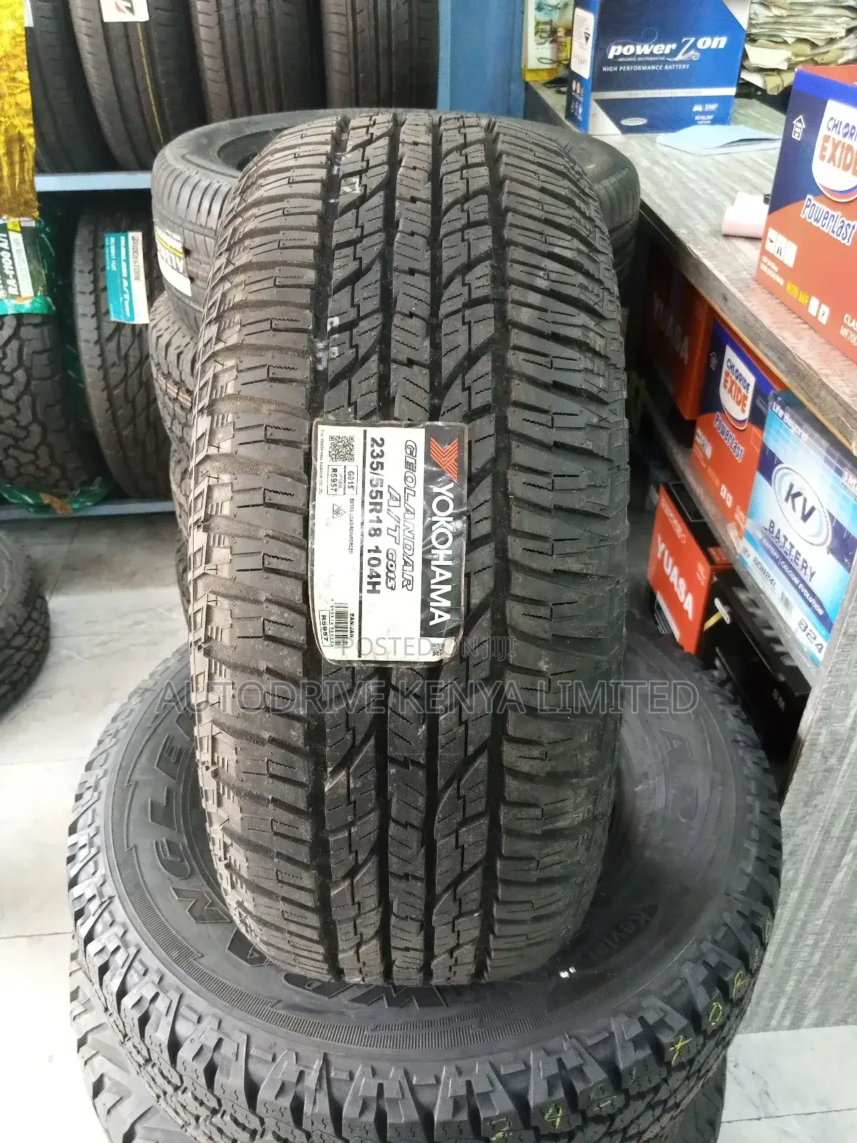 235/55r18 Yokohama All-Terrain Tire
