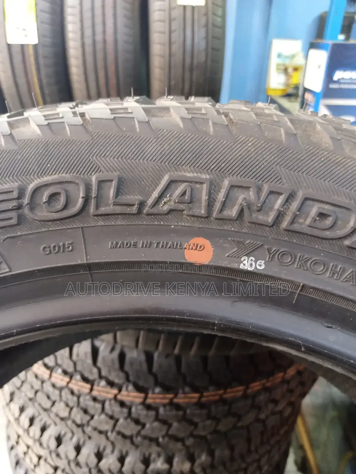 235/55r18 Yokohama All-Terrain Tire