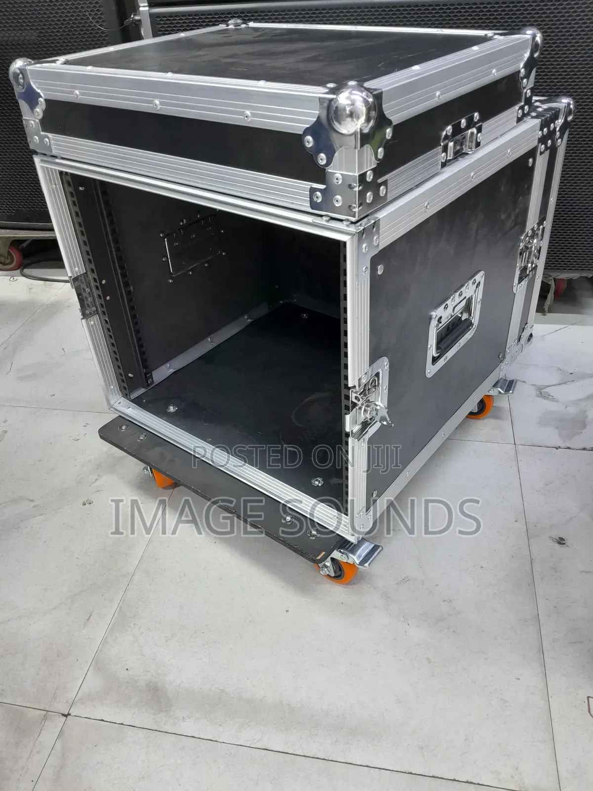Equipment Flight Case Rack 9unit 2doors(Back Front?