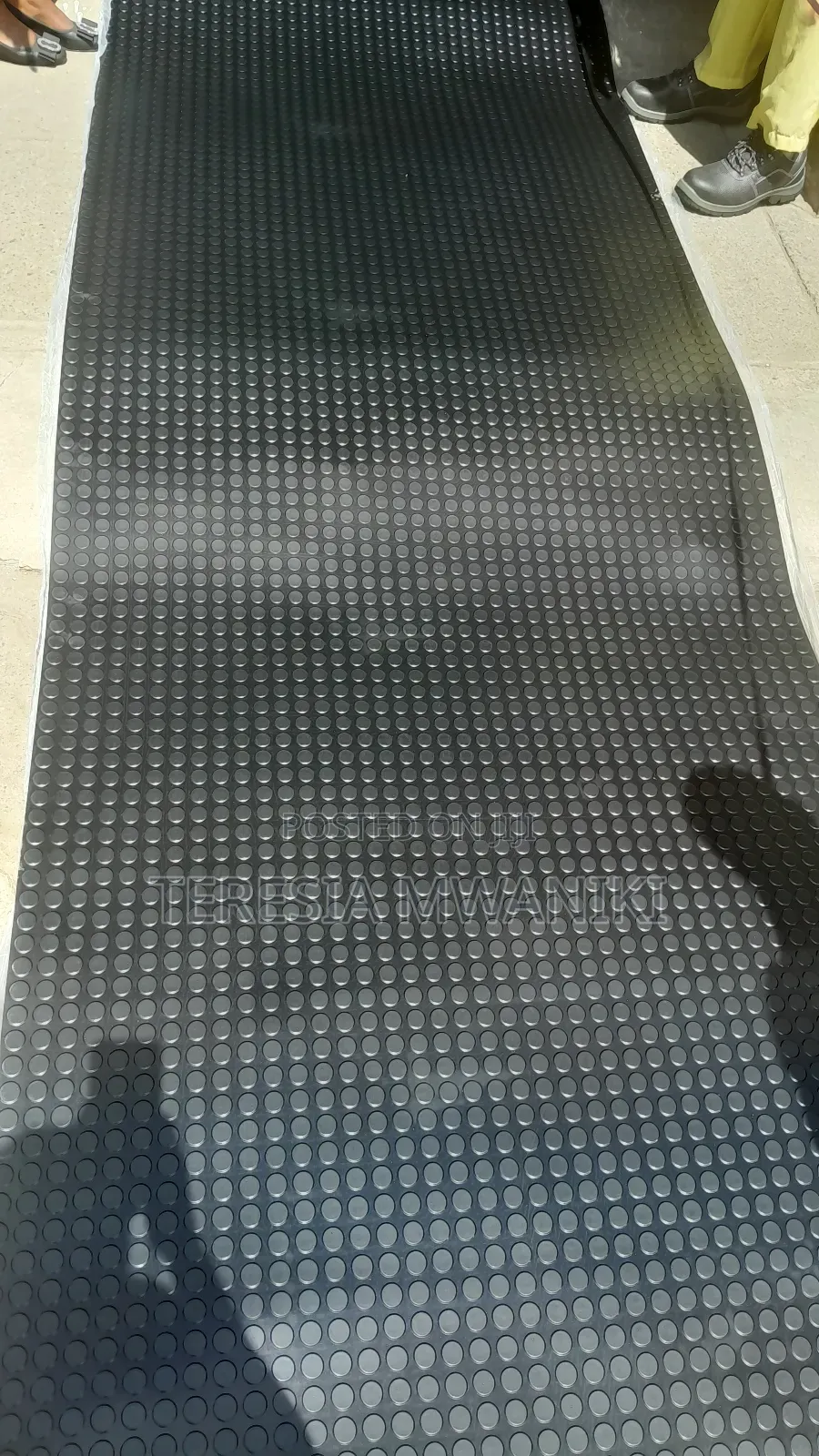 Anti Slip 3mm Black (Coin Stud Mat for Garage)