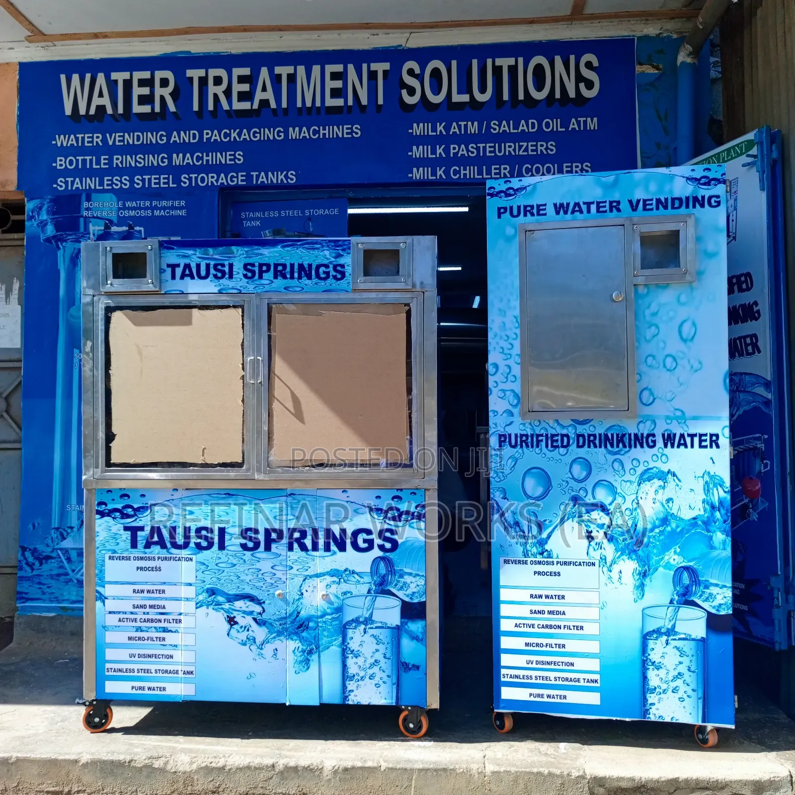 Pure Water Vending Machine - Water Dispenser