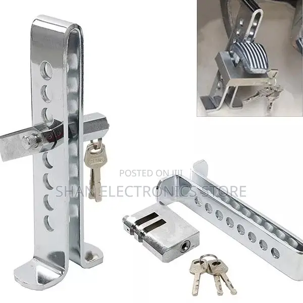 Security Device Stainless Steel Car Pedal Brake Lock Car