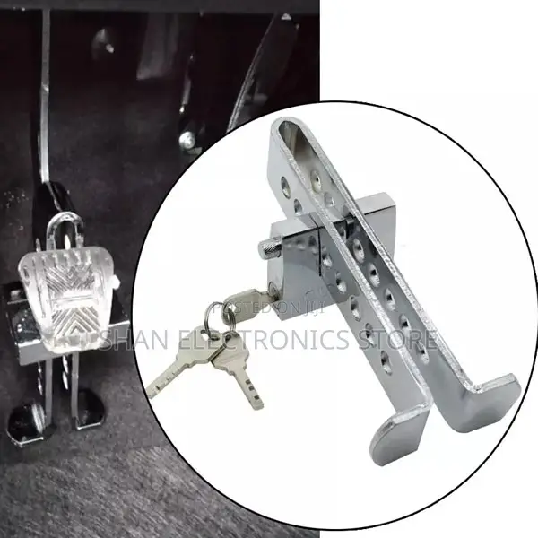 Adjustable 8 Holes Anth-theft Car Security Device Pedal Loc