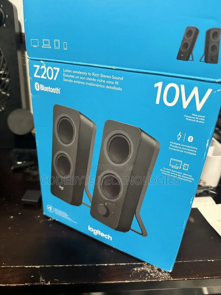 Logitech Z207 Bluetooth Speakers^Logitech Z207 Bluetooth