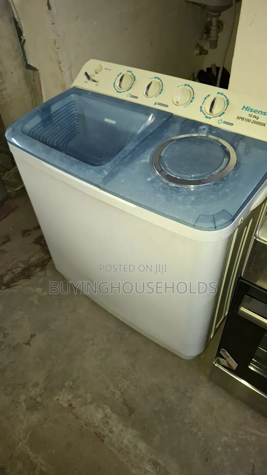 Hisense 10kg Twin Tub Washing Machine