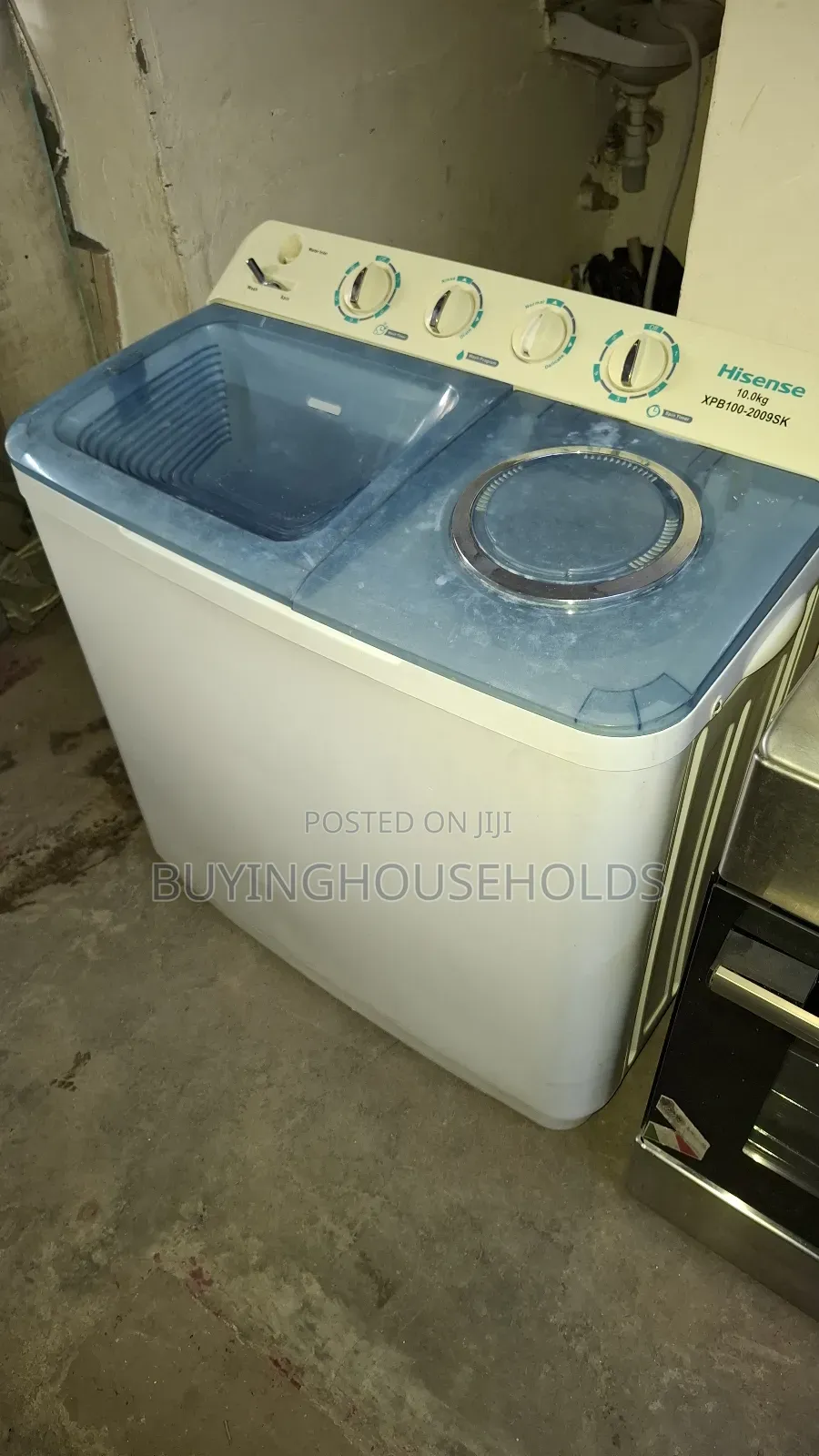 Hisense 10kg Twin Tub Washing Machine