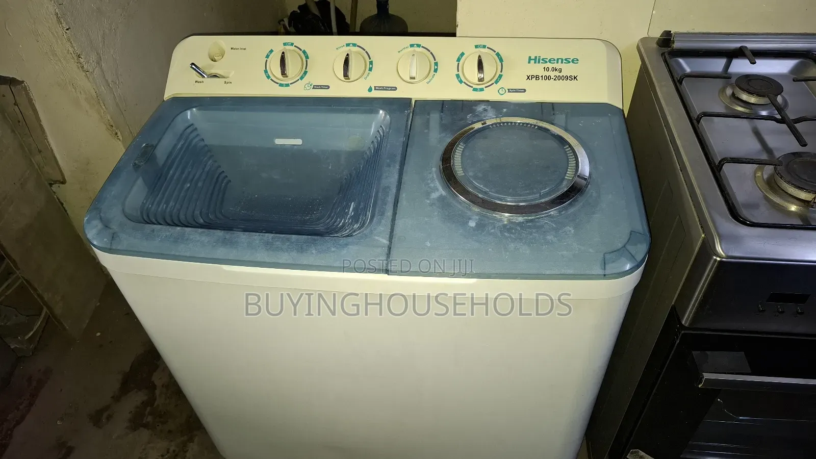 Hisense 10kg Twin Tub Washing Machine