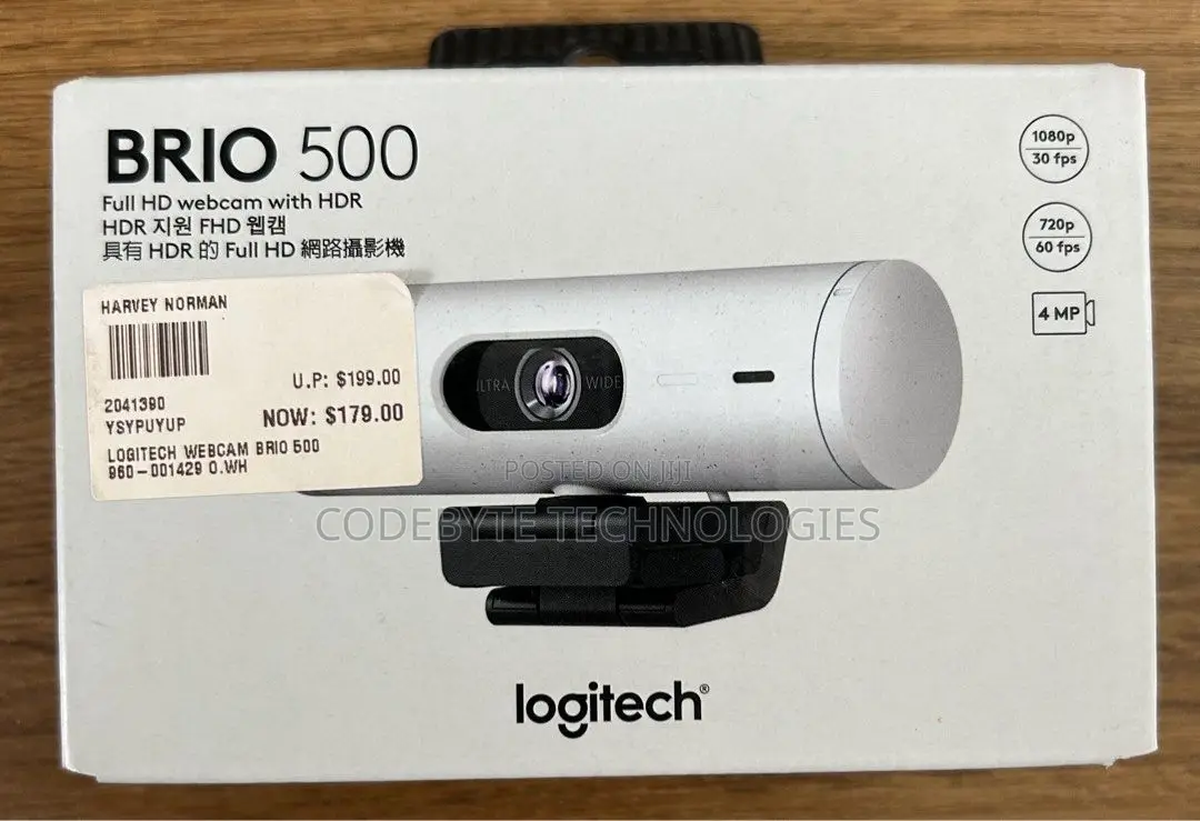 Logitech Brio 500^Logitech Brio 500