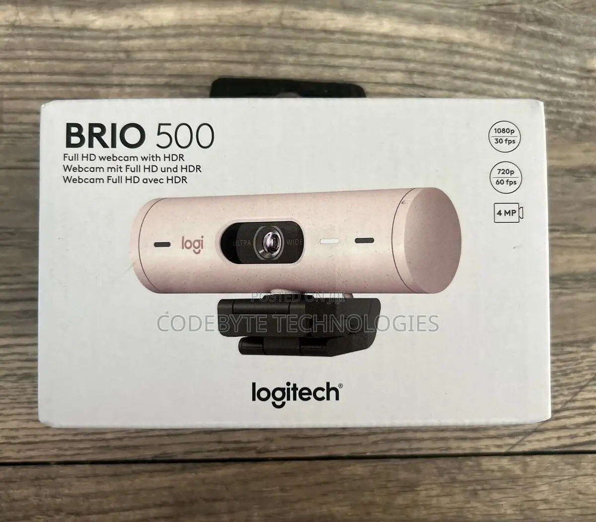 Logitech BRIO 500 Usb Webcam^Logitech BRIO 500 Usb Webcam