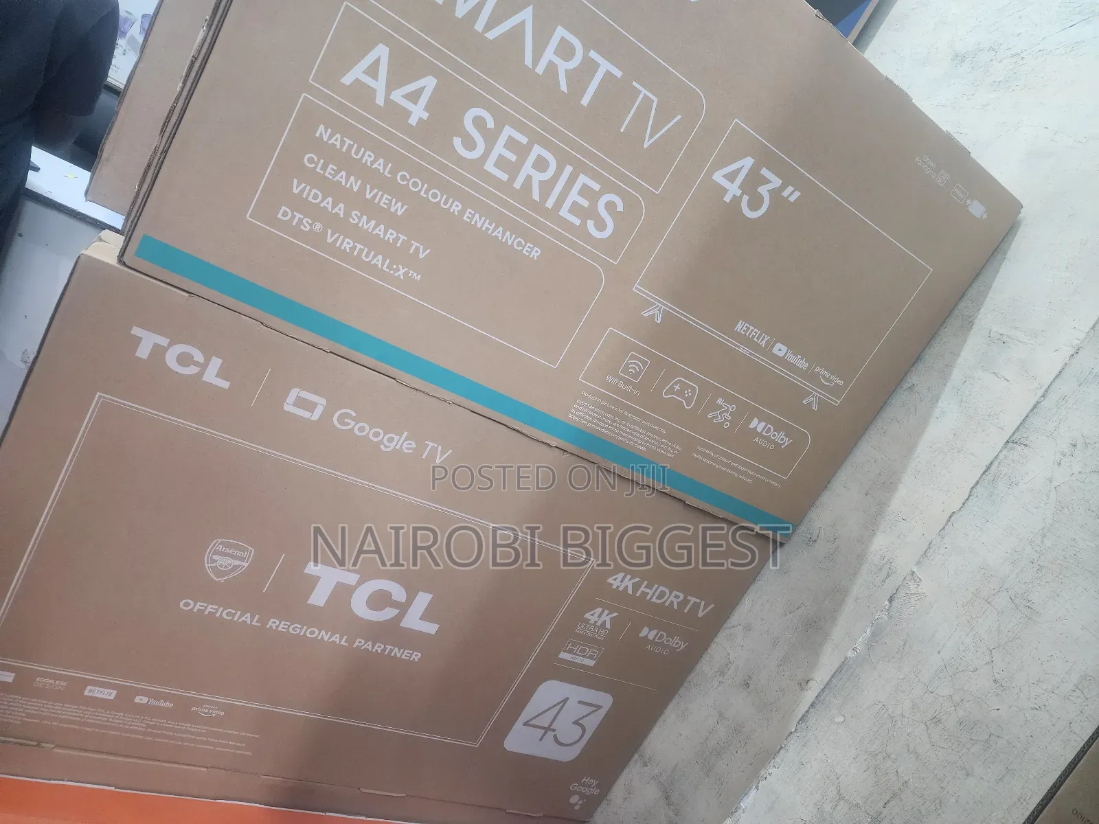 Tcl Google 32" Smart Television