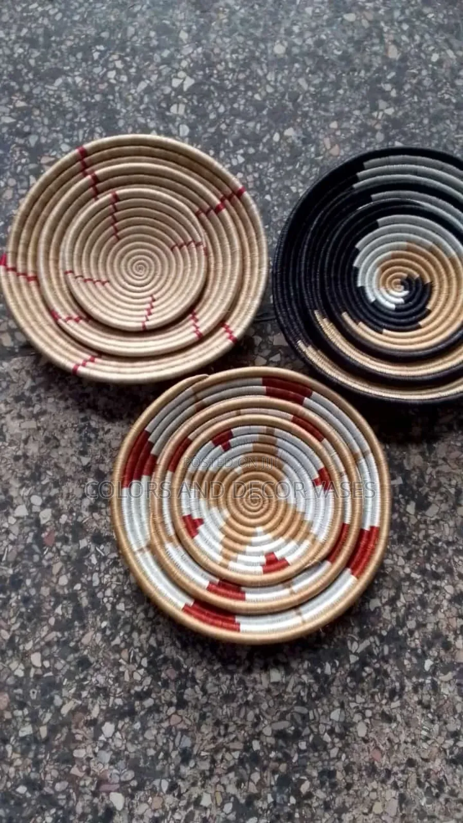 Same Design, Round Wall Baskets