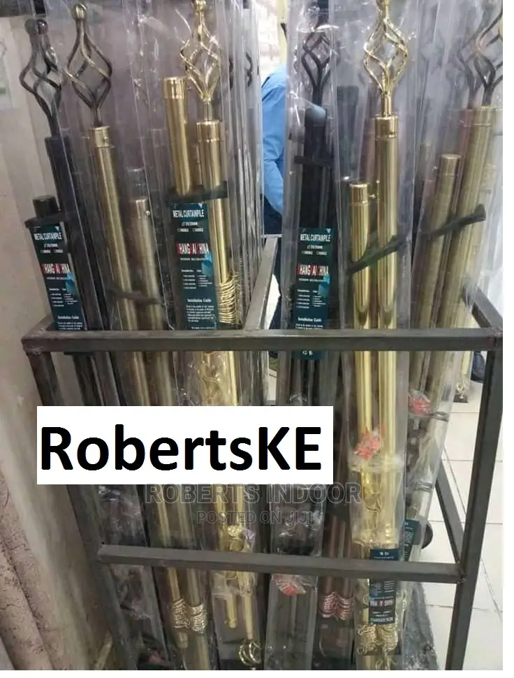 Double Curtain Rods