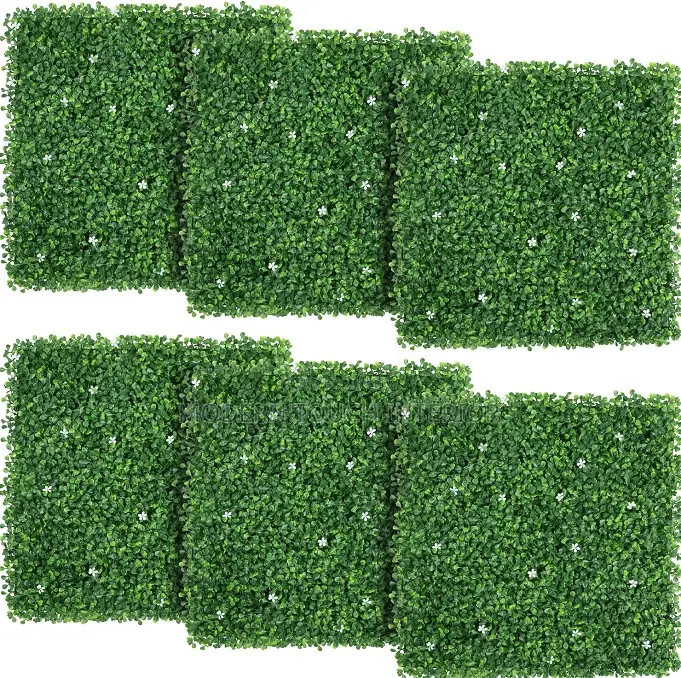 Decorative Green Hedge Panels