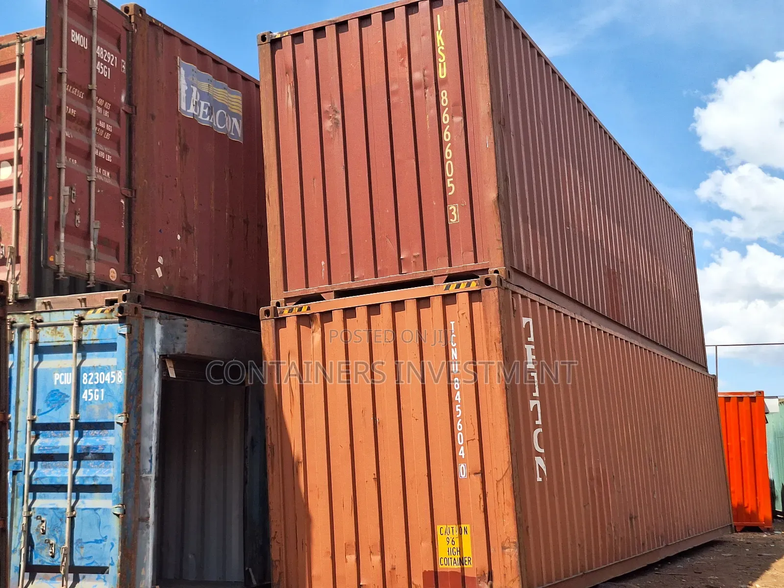 40ft Shiping Containers- In-House Delivery Services