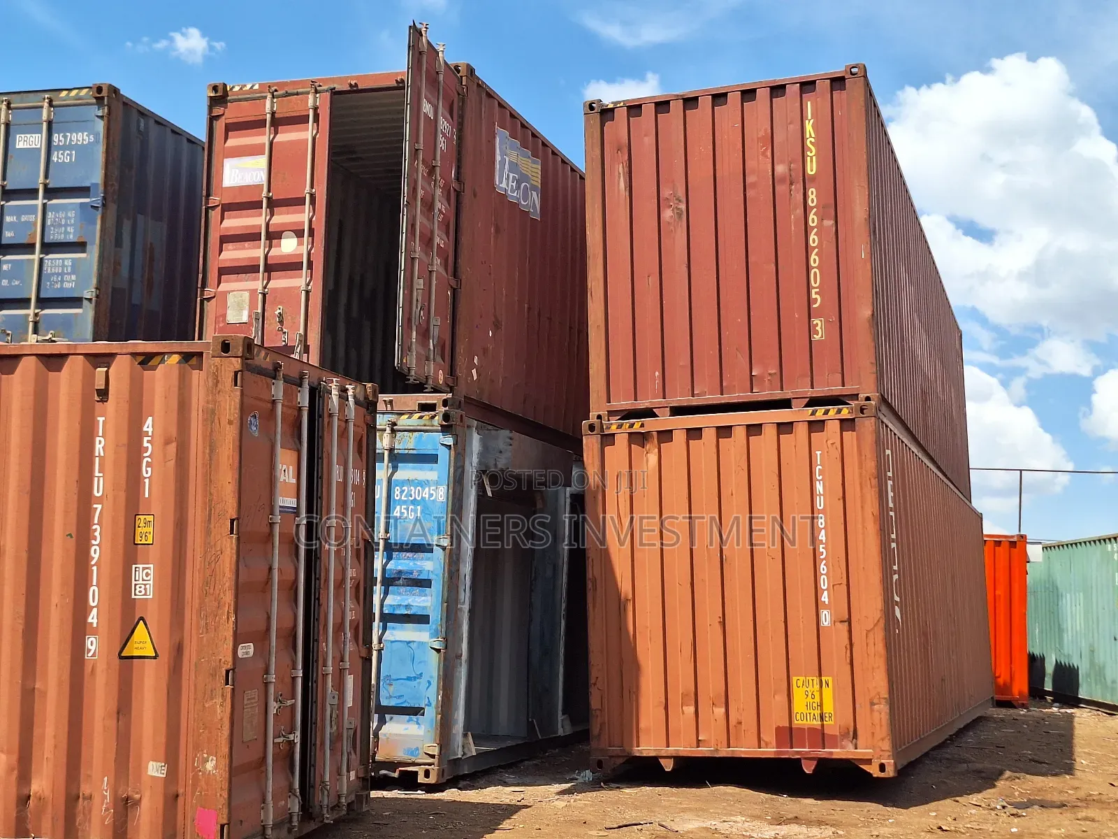 40ft Empty Containers- Best Shipping Container Dealer.