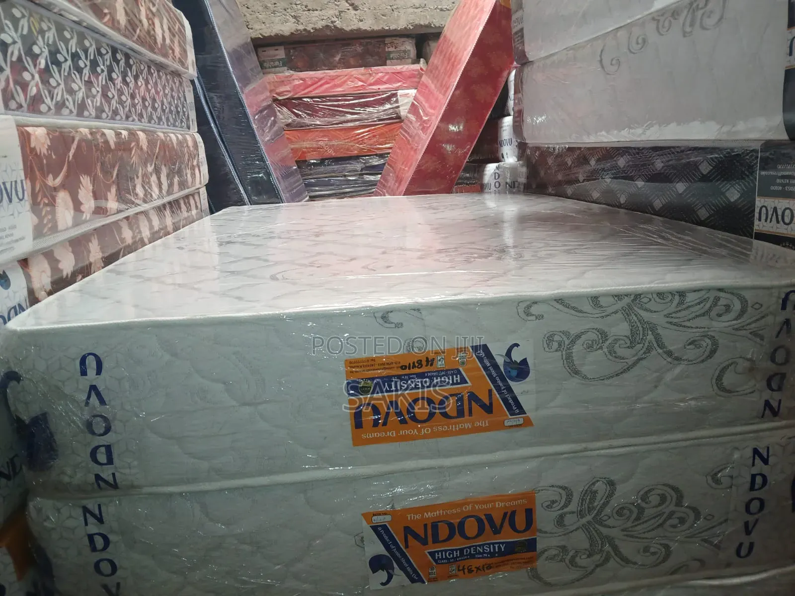 Demure 5 X 6 X 10 White Mattresses! Ndovu Hdq. Free Delivery
