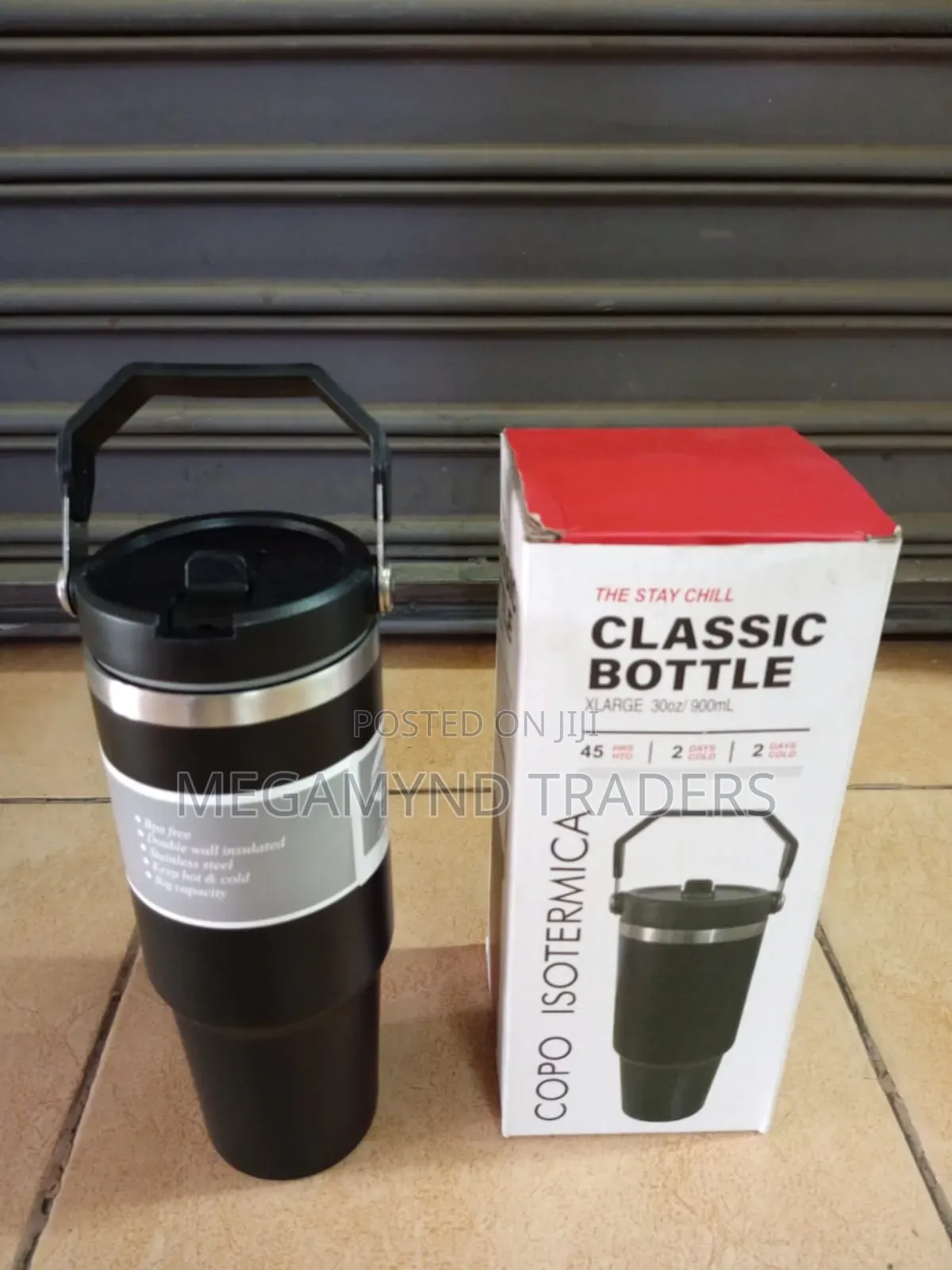 Travel Mug/Stainless Steel Tumbler 900ml