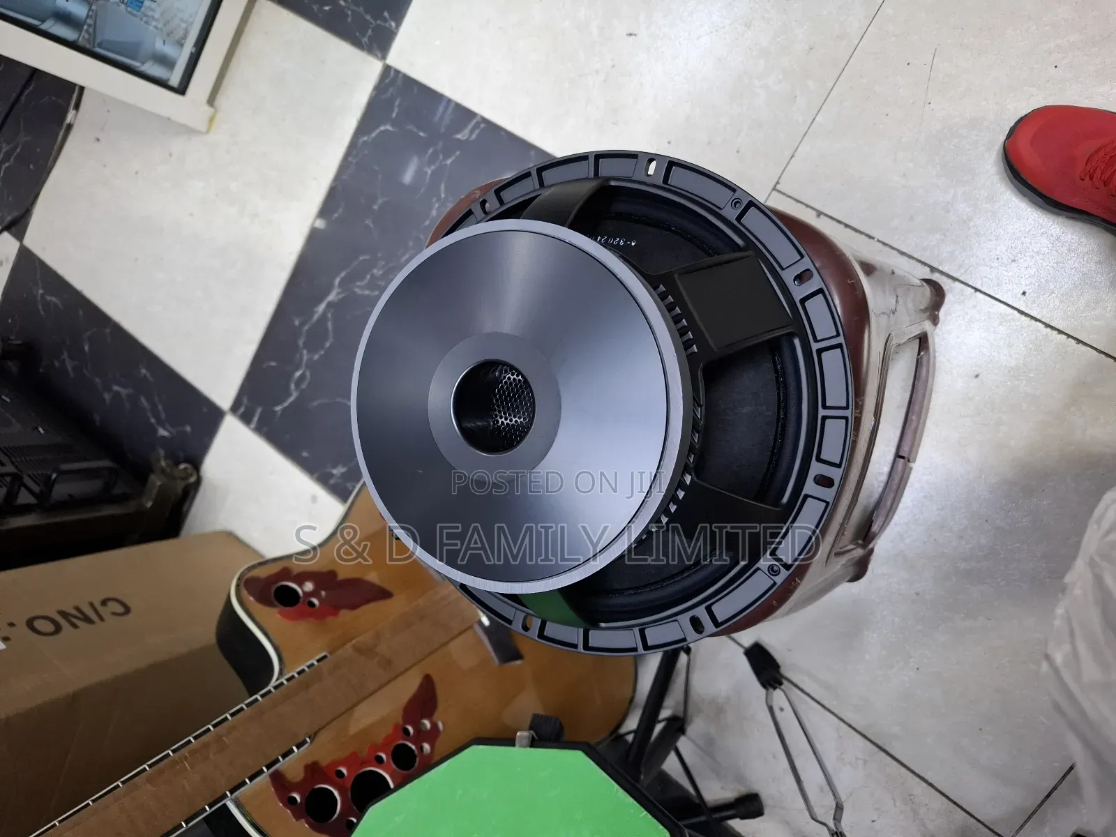 Black RCF Naked Speaker 12 Inches