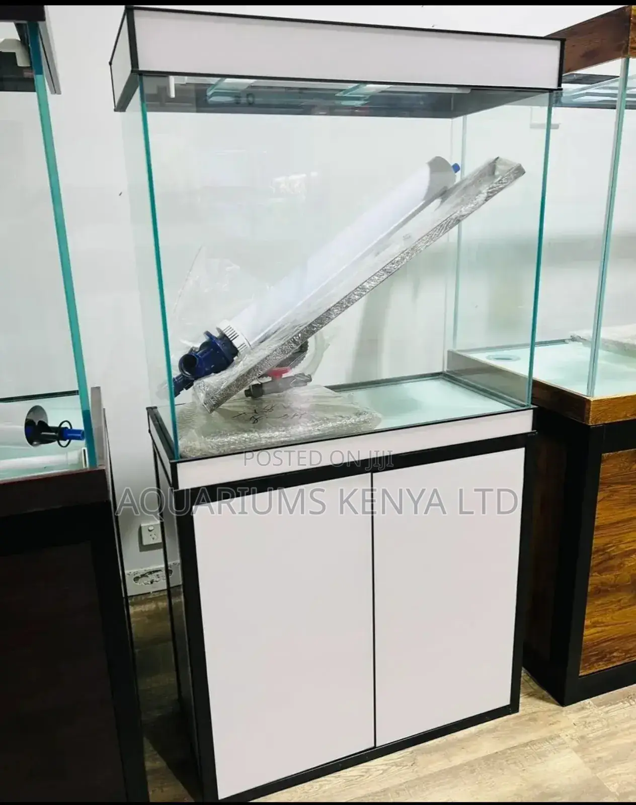 White Profile Customised Aquarium Fish Tank