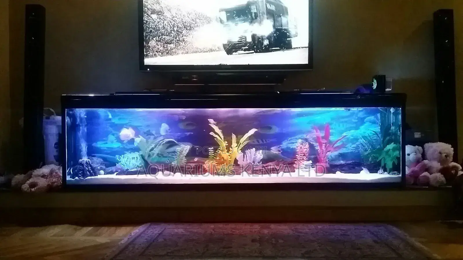 Under Tv Aquarium 1.2 Meter