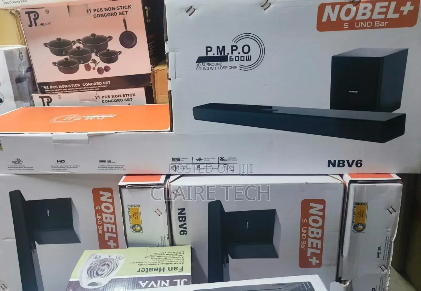 Nobel Soundbar NB6V Wireless Subwoofer