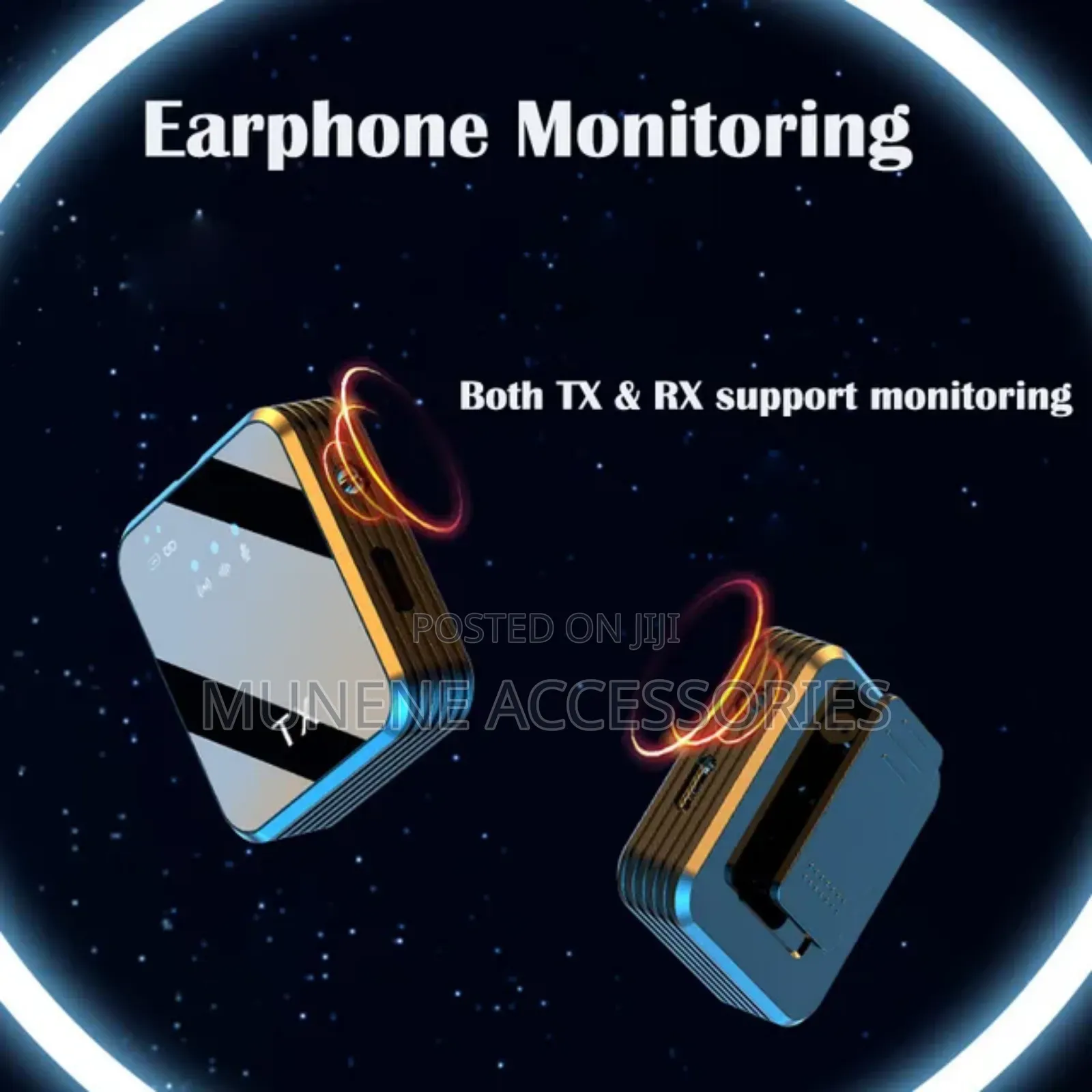 F11-2 3in1 Dual Microphone for USB C\iPhone Phone and Camera