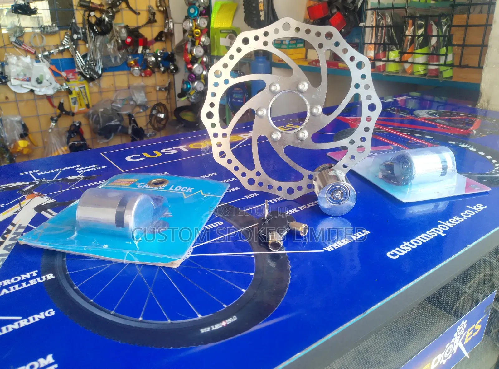 Bicycle Disk / Rotor Lock