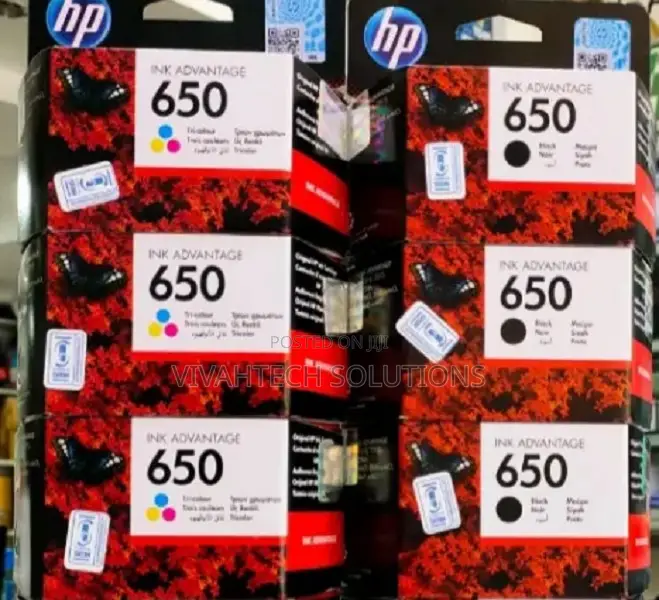 HP 650 Tri-color Cartridge