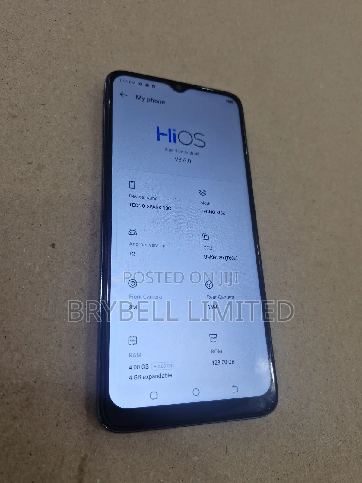 Tecno Spark 10C 128 GB Blue