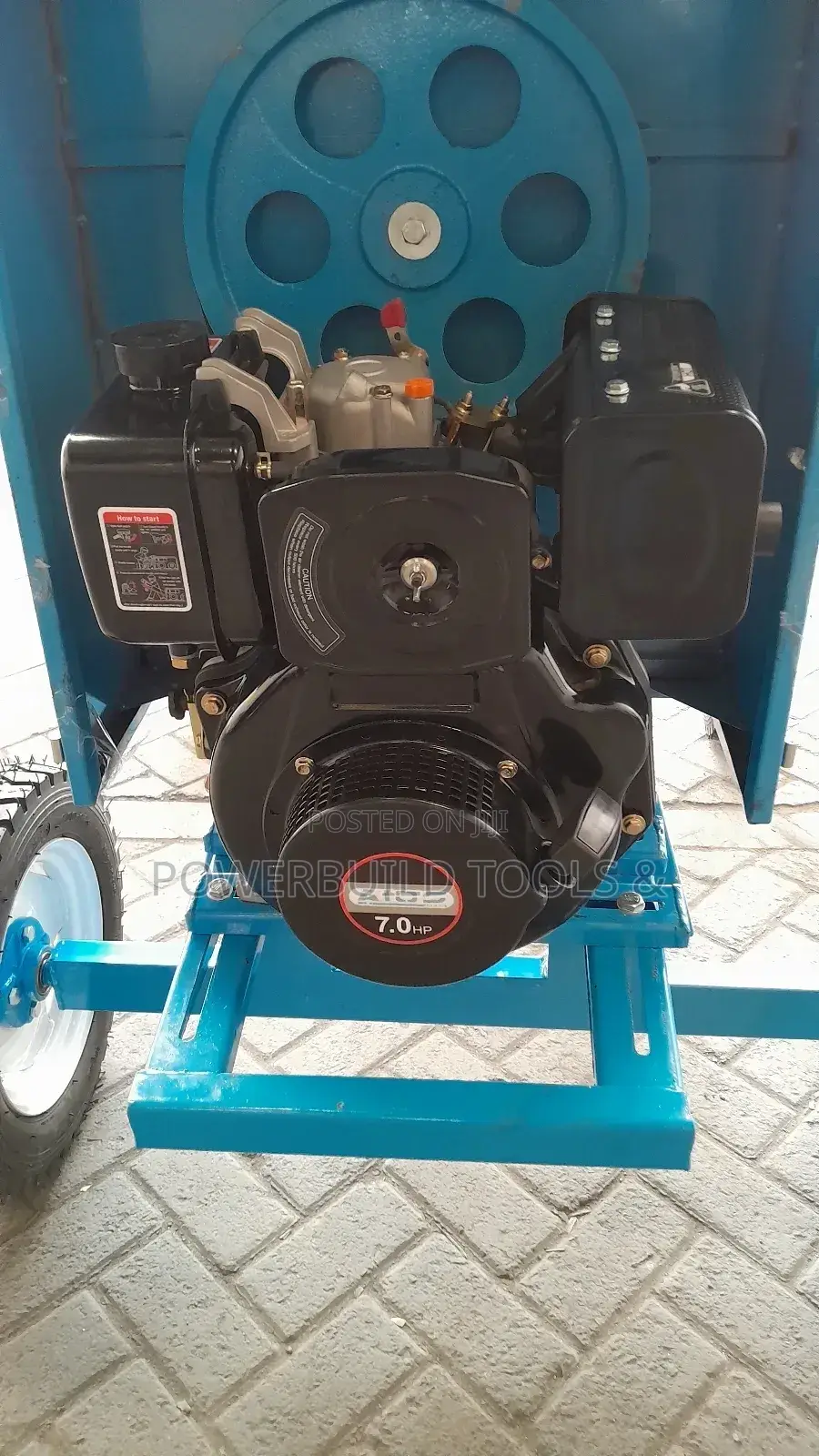400L Aico Concrete Mixer Diesel Powered
