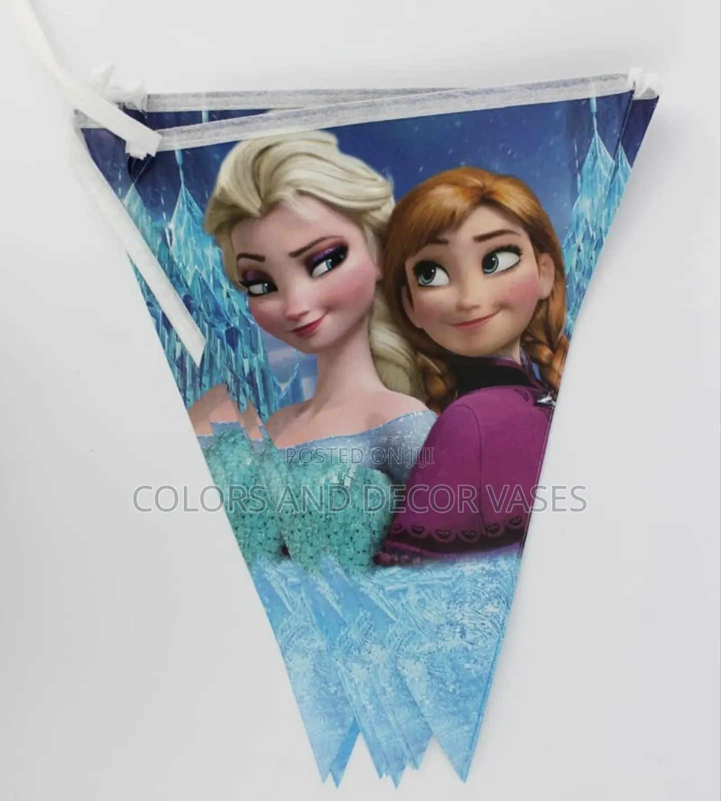 Frozen Paper Banner for Birthdays
