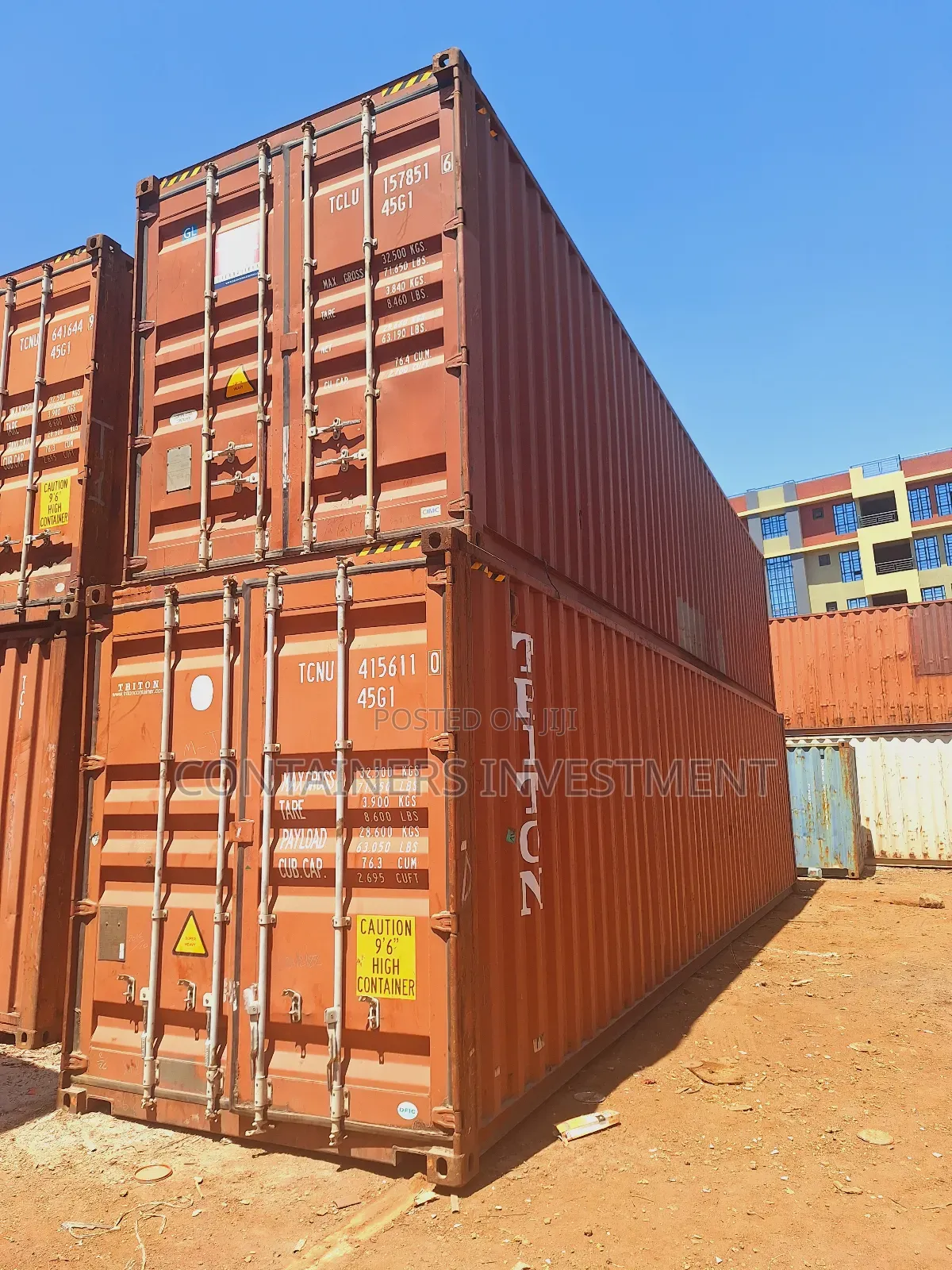 Buy Empty Containers- Perfect for Office ,Storage, Transport