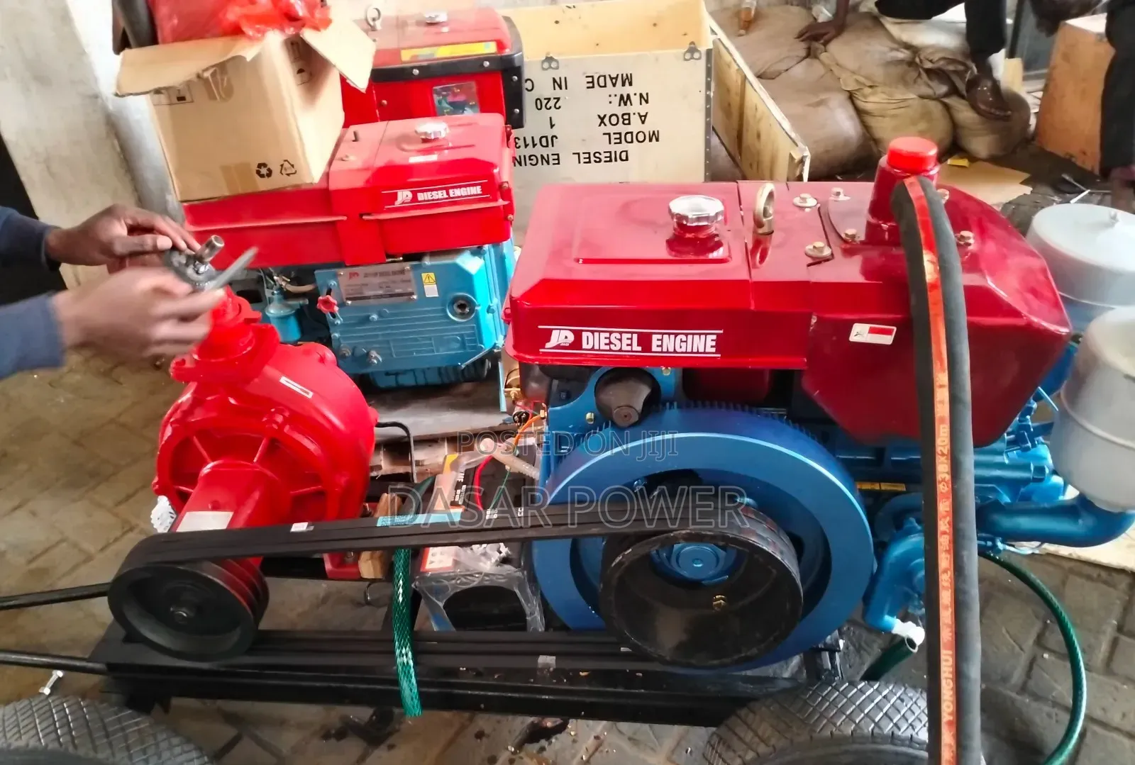 35hp Jd Keystart Engine With Pump