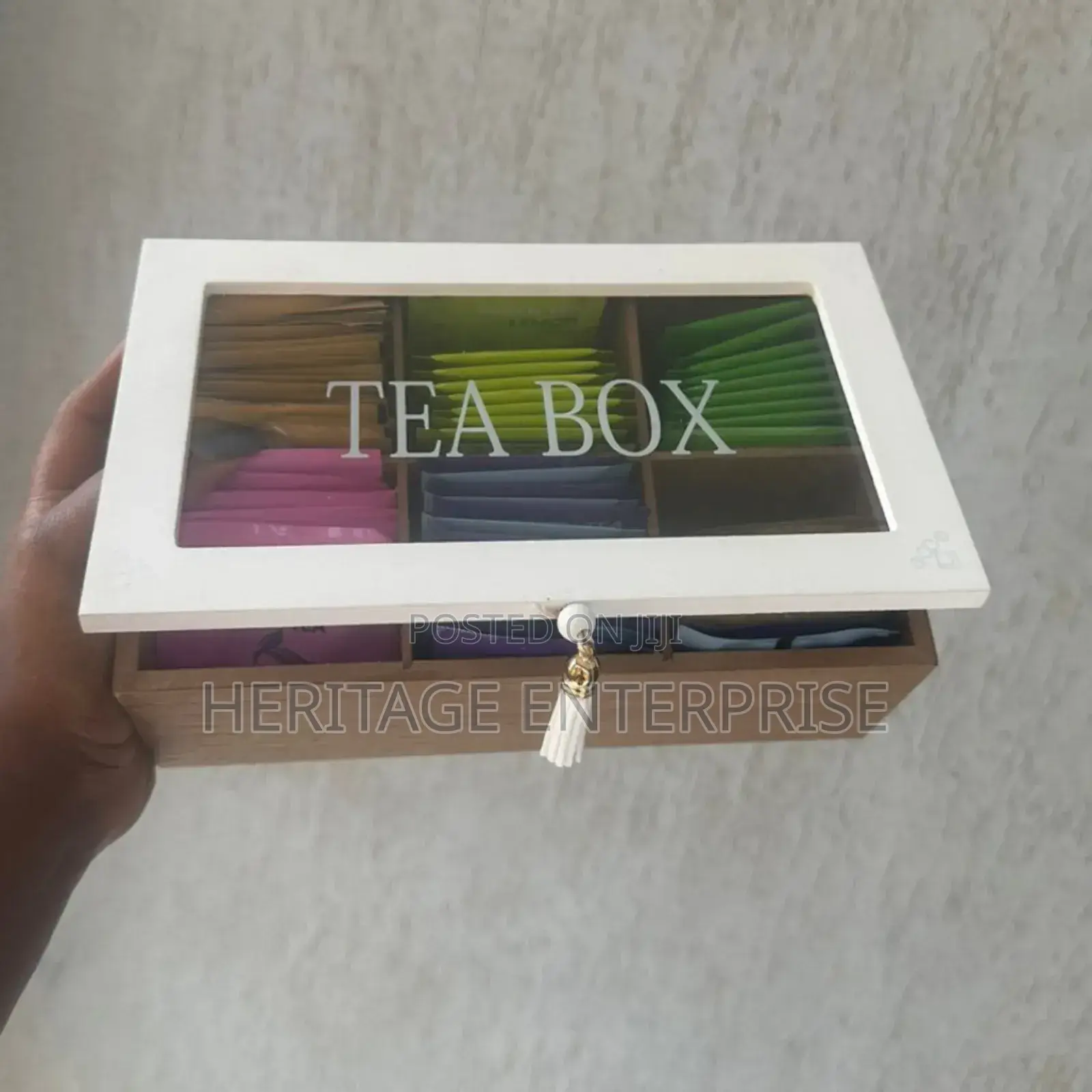 Tea Bag Holder Wooden Holder