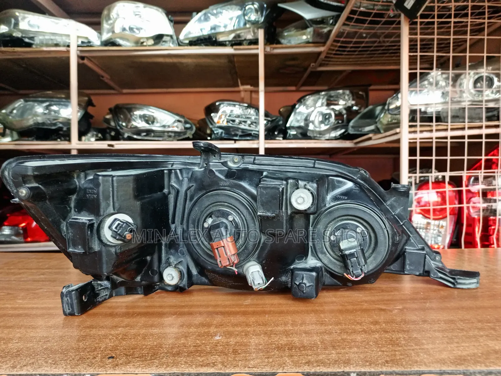 LHS Shinny Reflector Toyota Vista Clear Headlight