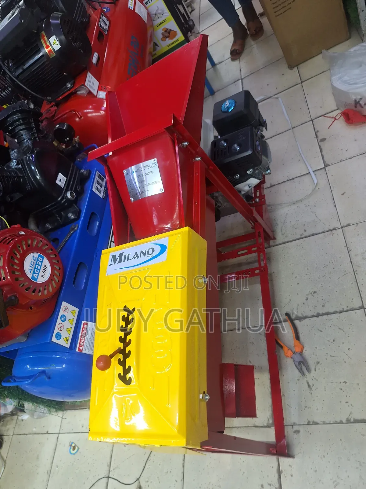Maize Sheller With Gasoline Engine
